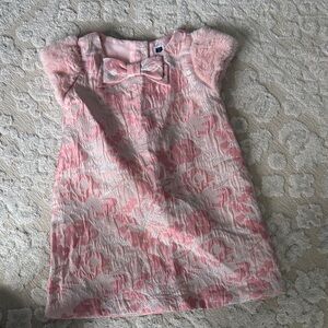 Janie and Jack Pink Floral Formal Dress